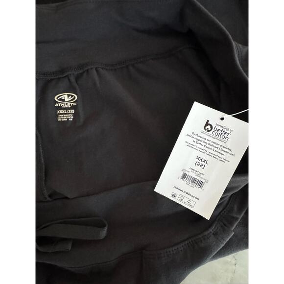 Athletic Works Women's Plus Core Knit Capri NWT XXXL 22 Black Soot - Picture 5 of 12